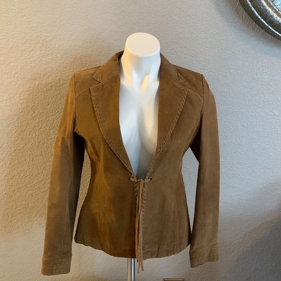 Passport Jackets & Coats Vintage Passport Lined Genuine Suede